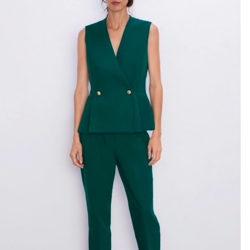 ZARA HIGH WAISTED PANTS